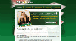 Desktop Screenshot of pokr-online.eu