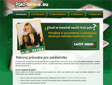Tablet Screenshot of pokr-online.eu